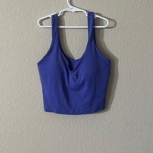 LULU ALIGN TANK IN WILD INDIGO
